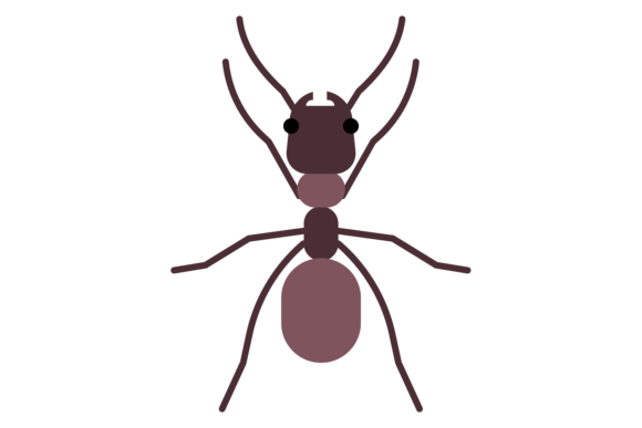 Download Insect Color Icon. Brown Ant. Biology Sy - Biology Collection