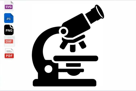 Download Microscope SVG Icon Science Lab Clipart - Lab clipart Collection