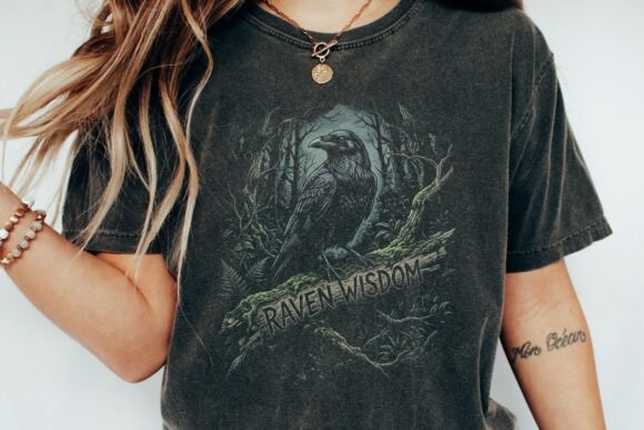 Download Raven Wisdom Forest Bird Png - Forest bird Collection