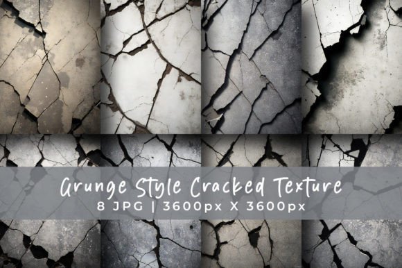 Download Grunge Style Cracked Texture Background - Grunge style Collection