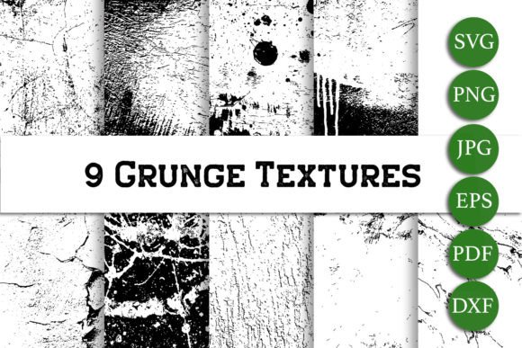 Download Distressed Grunge Textures Bundle SVG - Premium Resources