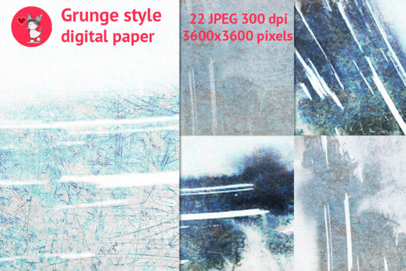 Download Grunge Style Digital Paper - Grunge style Collection