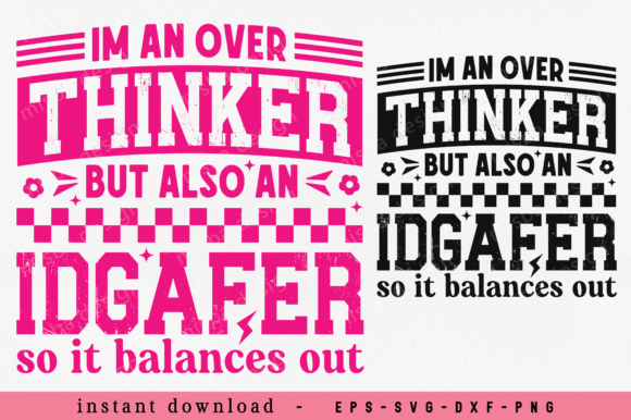Download Overthinker IDGAFER Sarcastic PNG SVG - Sarcastic png Collection