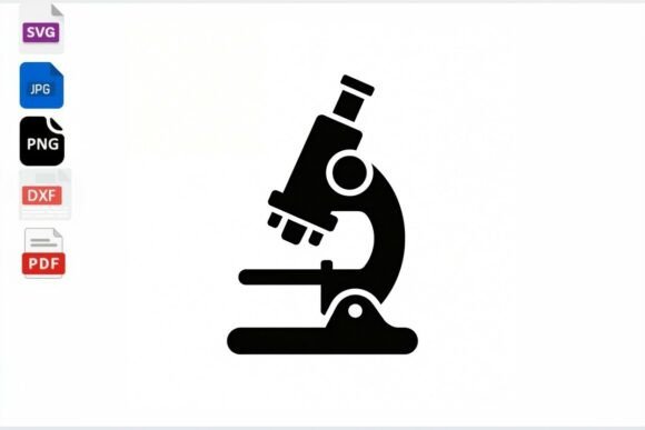 Download Microscope Icon SVG Science Lab Clipart - Lab clipart Collection